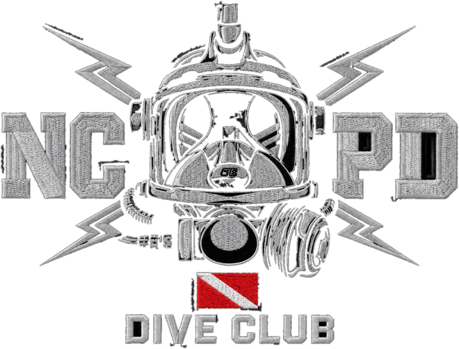 NCPD Dive Club bolt logo